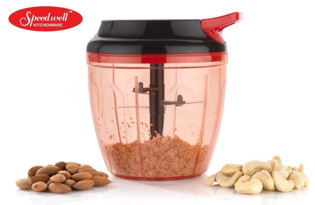 Premium Manual Food Chopper & Mixer | Multipurpose Kitchen Vegetable Cutter 950 ML