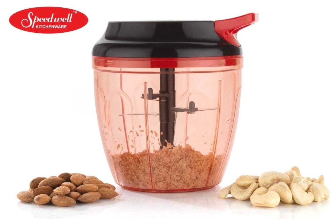 Premium Manual Food Chopper & Mixer | Multipurpose Kitchen Vegetable Cutter 950 ML