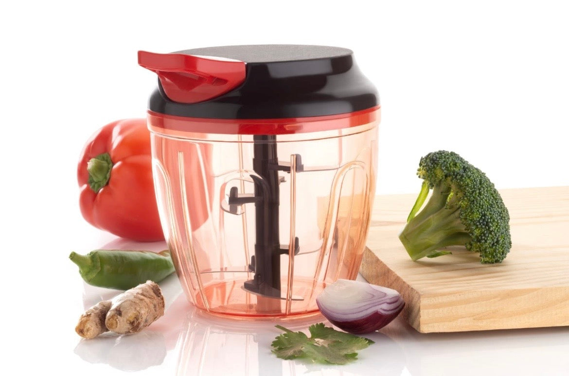 Premium Manual Food Chopper & Mixer | Multipurpose Kitchen Vegetable Cutter 950 ML